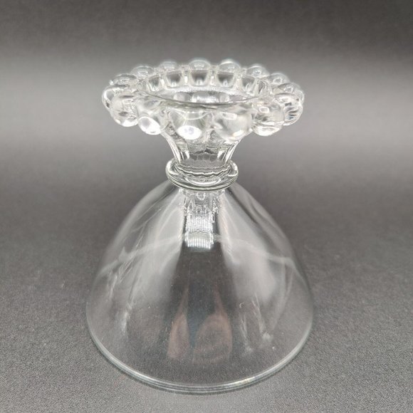 Vintage Anchor Hocking Glasses Cocktail Champagne Dessert Candlewick Boopie - Picture 2 of 6